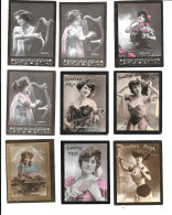 CL71 - CARTES CIGARETTES MELIA - 4ème COLLECTION - PANY - DERMINY - DELBAYE - LISSONNE - LILY DESROCHES - DELMARES - Melia