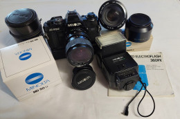 Minolta X-700 MPS, With Auto Winder G And Lenses - Appareils Photo