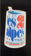 Autocollant Vintage Les 2 Alpes Tonic  ( 15 Cm / 6,5 Cm ) - Autocollants