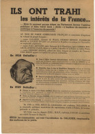 Propagande - Politique - Ils Ont Trahi - Parti Communiste - - Documents