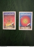 United Arab Emirates الإمارات العربية المتحدة United Arab Emirates 1986 The 10th Anniversary Of Emirates Telecomm MNH @@ - United Arab Emirates (General)