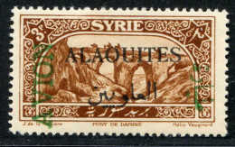 REF 089 > ALAOUITES < PA N° 6 * < Neuf Ch Dos Visible - MH * - Unused Stamps
