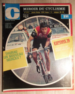 MIROIR DU CYCLISME 211 + Poster Henry ANGLADE THURAU Victor LINART En 1976 - Desde 1950