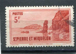 SAINT-PIERRE ET MIQUELON N° 186 (Y&T) (Oblitéré) - Oblitérés