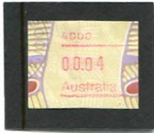 AUSTRALIA - 1999  4c  FRAMA  TIWI  POSTCODE 4000 (BRISBANE)   FINE USED - Viñetas De Franqueo [ATM]