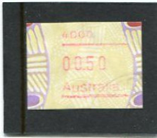 AUSTRALIA - 1999  50c  FRAMA  TIWI  POSTCODE 4000 (BRISBANE)   FINE USED - Automaatzegels [ATM]