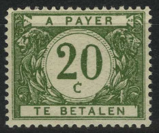 TX 28A * - Dun Gekleurd Cijfer Op Witte Achtergrond - Chiffre Mince Coloré Sur Fond Blanc - Timbres