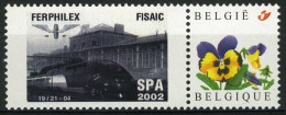 België 3180 - Duostamp - Ferphilex - Buzin - 2002 - Postfris