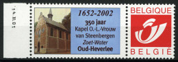 België 3181 - Duostamp - Kapel - Oud-Heverlee - Met Drukdatum - Postfris