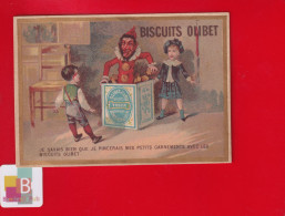 Biscuits OLIBET Rare Chromo Kahn Exposition Toulouse Diable En Boite Surprise Enfants - Sonstige & Ohne Zuordnung