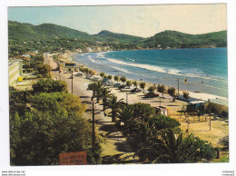 83 SAINT CYR LES LECQUES N°107 La Plage Baignade En 1969 Citroën Tube Pancarte L'Aquarium Club Stéréo Bowling - Les Lecques