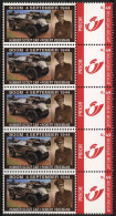 België 3183 - Duostamp - Humber Scout Car - Vekemans - Oorlog - Tank - Boom 4 September 1944 - Strook Van 5 - Ungebraucht