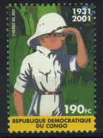 2001 - Democratische Republiek Kongo - Rép. Dém. Du Congo - Kuifje - Tintin - Strips - BD - Comics - Emissions Communes
