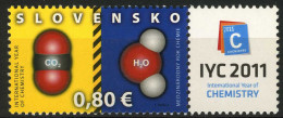 2011 - Slovenië - Slovénie - Slovensko - Internationaal VN Jaar Van De Chemie - Chimie - Chemistry - Emissions Communes