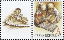 ** 642 Czech Republic Development  Of Philately 2010 - Stamps On Stamps