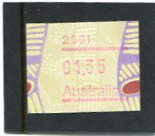 AUSTRALIA - 1999  1.35$  FRAMA  TIWI  POSTCODE  2601 (CANBERRA)  MINT NH - Timbres De Distributeurs [ATM]