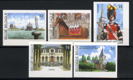 België 2377/81 ON - Toerisme - Antwerpen - Dendermonde - Gerpinnes - Lommel - Watermaal-Bosvoorde - 1981-2000