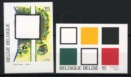 België 2452/53 ON - Kunst - Roger Raveel - Jo Delahaut - 1981-2000