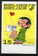 België 2484 ON - Jeugdfilatelie - Strips - BD - Guust Flater - Gaston Lagaffe - André Franquin - 1981-2000