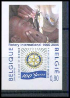 België 3352 ON - 100 Jaar Rotary - Actie "polio Plus" - Ongetand - Non Dentelé - Imperforated - Rotary, Lions Club