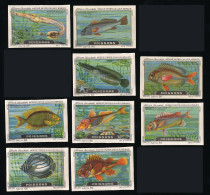 Nestlé - 66 - Poissons, Fish - Serie (3 Missing) - Nestlé