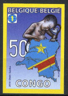 België 4047 ON - Kongo - 50 Jaar Onafhankelijkheid - 50 Ans D'indépendance Du Congo - 2001-…