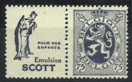 België PU53 ** - Scott (enfants) - Postfris