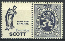 België PU53 * - Scott (enfants) - Nuevos