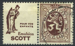 België PU58 - Scott (enfants) - Gestempeld - Afgestempeld