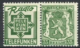 België PU93 ** - Telefunken - Nuevos