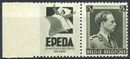 België PU100 ** - Witte Rand - Epeda - Nuevos