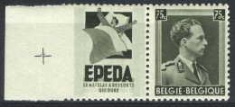 België PU100 ** - Witte Rand - Epeda - Mint