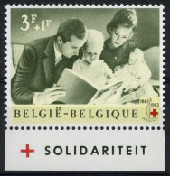 België PU195 ** - Prins Albert - Prinses Paola - Pubs Onderaan - Solidariteit - Mint