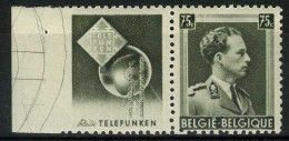 België PU113 ** - Gebogen Lijnen In Rand - Telefunken - Mint