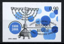 België 3766 ON - 200 Jaar CICB - Joodse Gemeenschap - 200 Ans Du  CCIB - 2008 - Ongetand - Non Dentelé - 2001-…