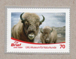 042] BRD - Privatpost Briefundmehr- Bison (Bos Bison) - Private & Local Mails