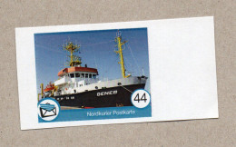 042] BRD - Privatpost Nordkurier - Forschungsschiff Deneb - Privé- & Lokale Post