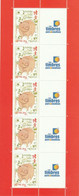 FRANCIA 2007 - ANNEE LUNAIRE CHINOISE DU COCHON -  FEUILLET 5v - VIGNETTE T.P.P. - Unused Stamps