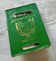 Niger 1988 Passport Passeport Reisepass Pasaporte Passaporto - Documenti Storici