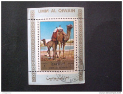 PRINTS ARAB EMIRATES UMM AL-QIWAN 1972 Airmail - Animals - Umm Al-Qiwain