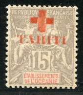 REF 089 > TAHITI < N° 35 * Bien Centré < Neuf Ch Dos Visible - MH * - Nuovi