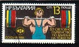 BULGARIA - 1986 - World Cup - Halteriphilie - 1v Obl. - Usati