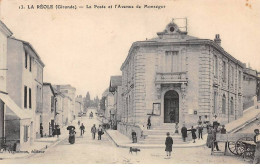 33 - LE REOLE - SAN65269 - La Poste Et L'Avenue De Monségur - La Réole