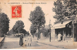 93 - SAN63350 - LA COURNEUVE - Boulevard Pasteur Et Avenue Michelet - La Courneuve