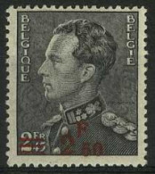 België 478 (**) - Koning Leopold III - Poortman - 2,50F Op 2,45F  - 1936-51 Poortman