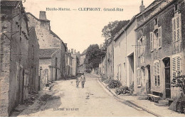 52 - SAN62870 - CLEFMONT - Grande Rue - Clefmont