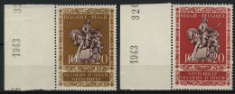 België 613/14 ** - Sint-Maarten IV - Met Jaartal - Avec Date - Esquinas Fechadas