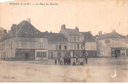 77 - REBAIS - SAN64235 - La Place Du Marché - Rebais