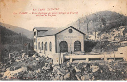 81 - VABRE - SAN66068 - Usine électrique Des Forces Motrices De L'Agout Au Pont De Luzières - Vabre