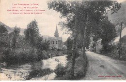 65 - BORDERES - SAN65754 - Vallée De Louron - L'Eglise - La Neste Et Route De Luchon - Borderes Louron